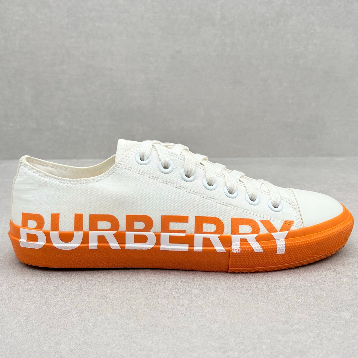 Low Sneaker Orange White — photo 2