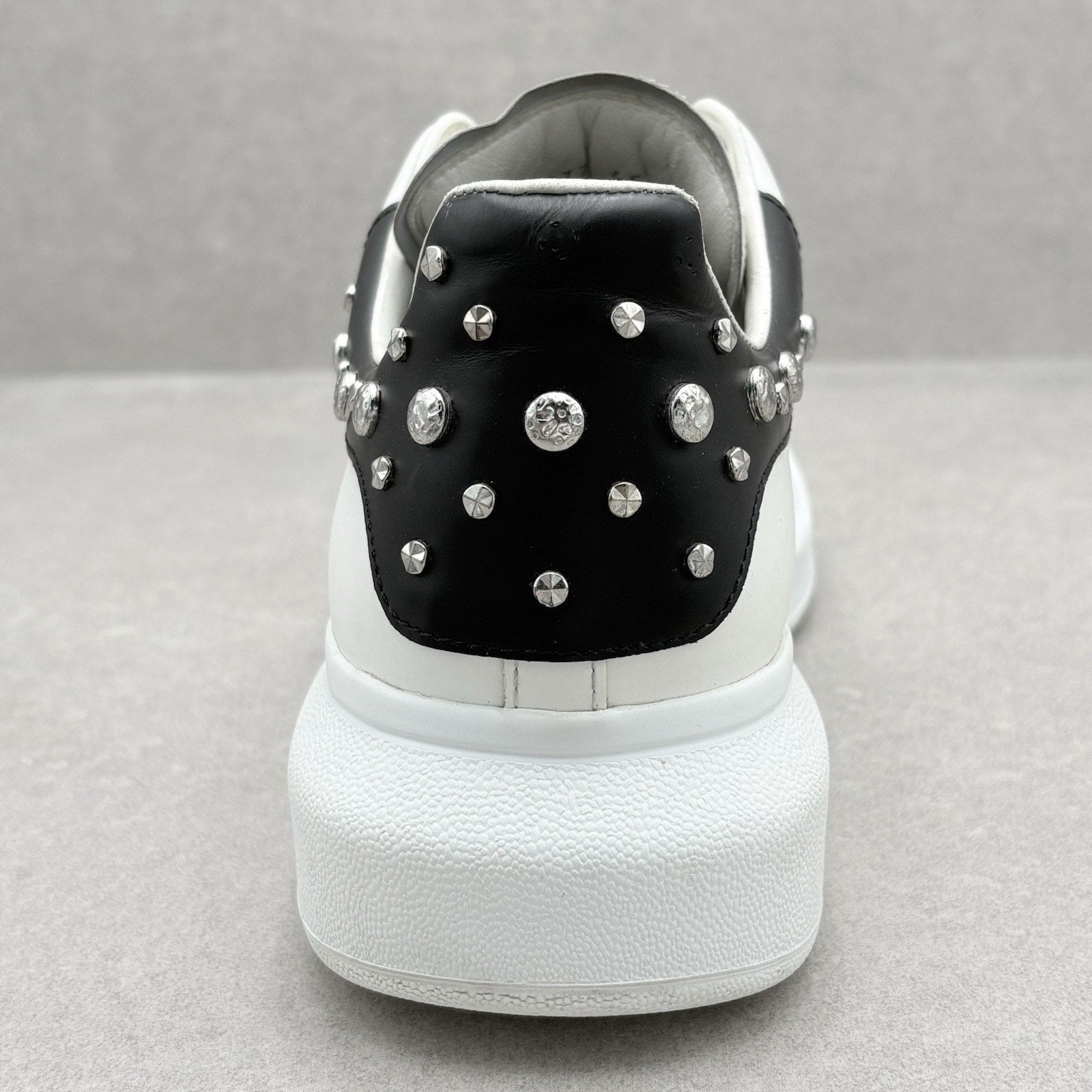 Alexander McQueen Studded Oversized Sneaker ' White Black ' | Size 45 (12 US)
