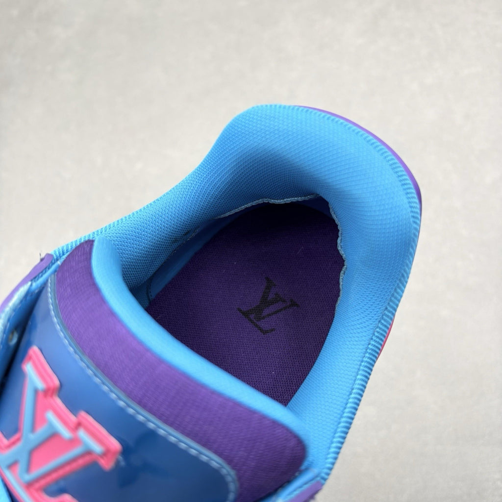 Louis Vuitton Trainer ' Purple Teal Metallic ' | Size 11 LV (12-12.5 US)