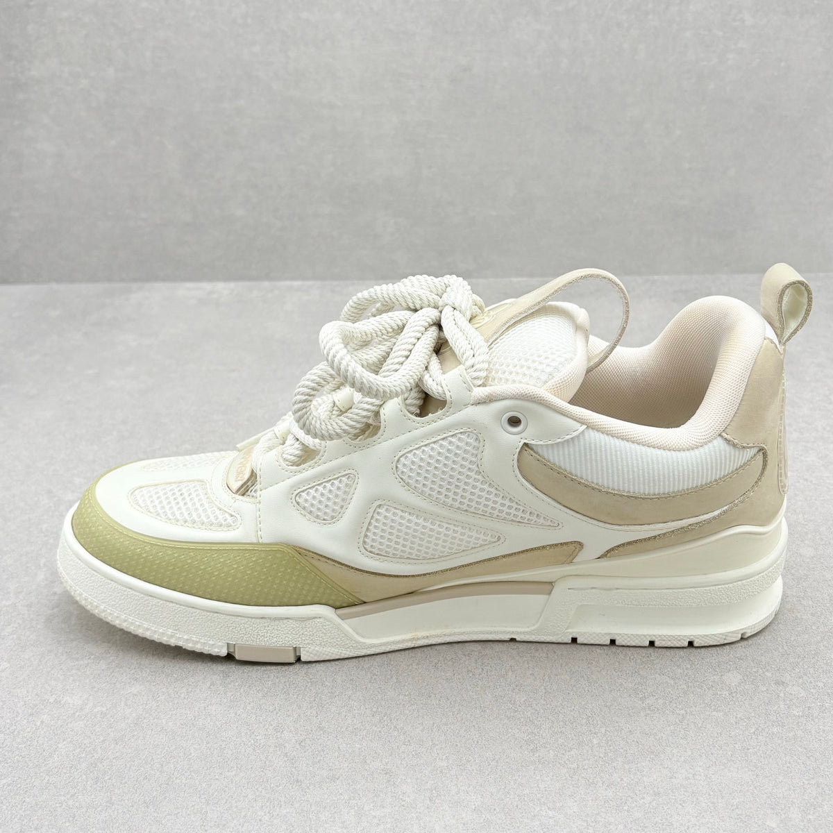 Skate Sneaker Beige White — photo 4