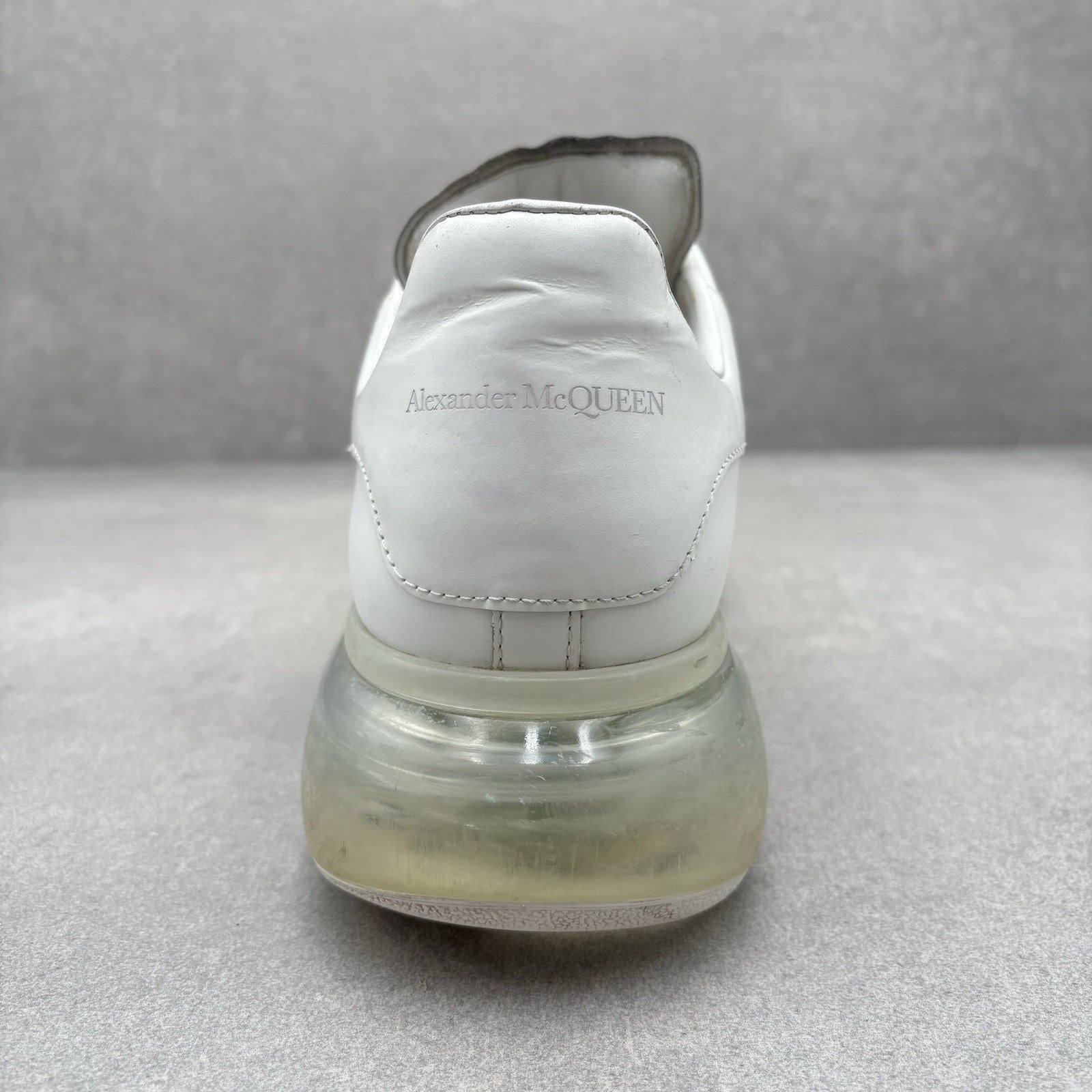 Alexander McQueen ‘ White Clear Sole ‘ | Size 45 EU (12 US)