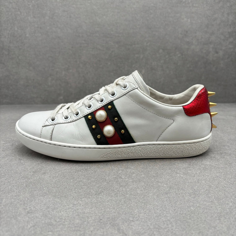Ace Studded White, Pearls — photo 8