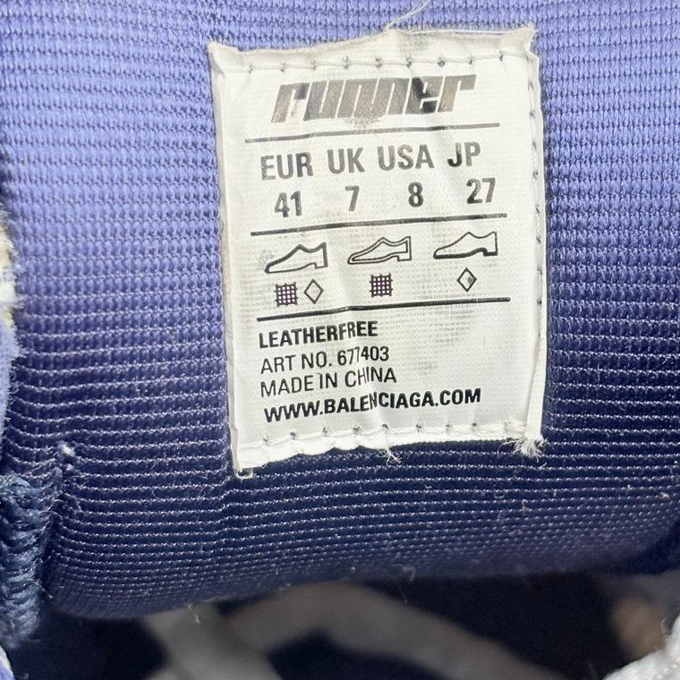 Runner White Blue Yellow — photo 12