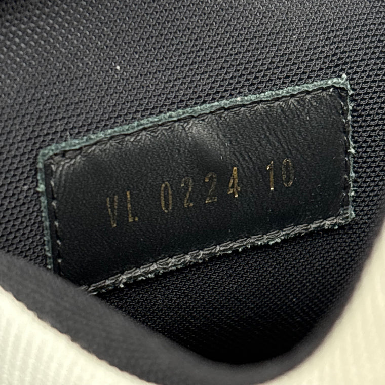 Louis Vuitton Denim Monogram Maxi Trainer Black White — photo 14