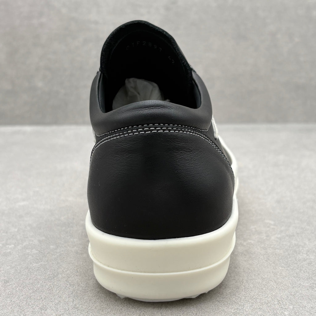 Rick Owens Lido Vintage Sneaker ' Black Milk ' | Size 42 (9 US)
