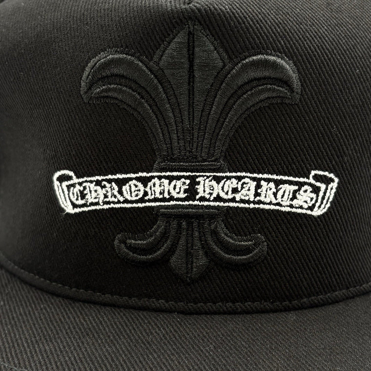 Fleur Snapback Hat Black — photo 7