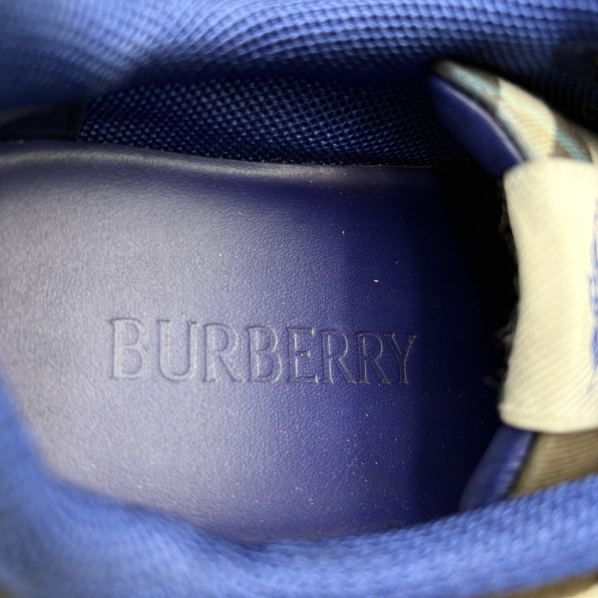 Burberry Terrace Low Top Brown Blue — photo 7