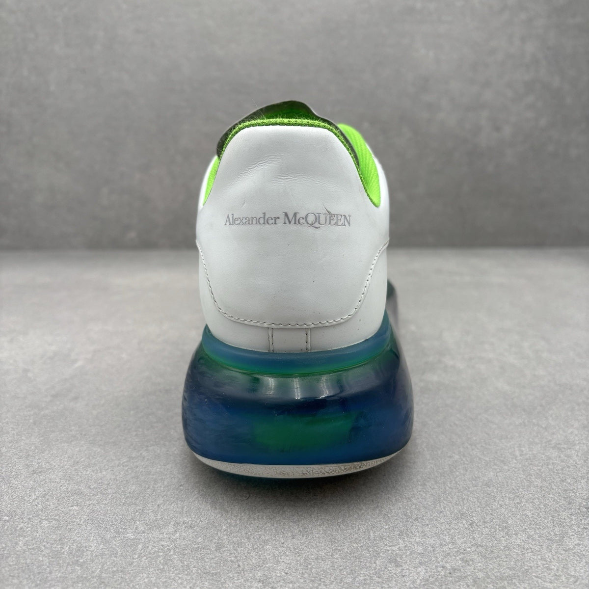 Transparent Sole White, Lime — photo 3
