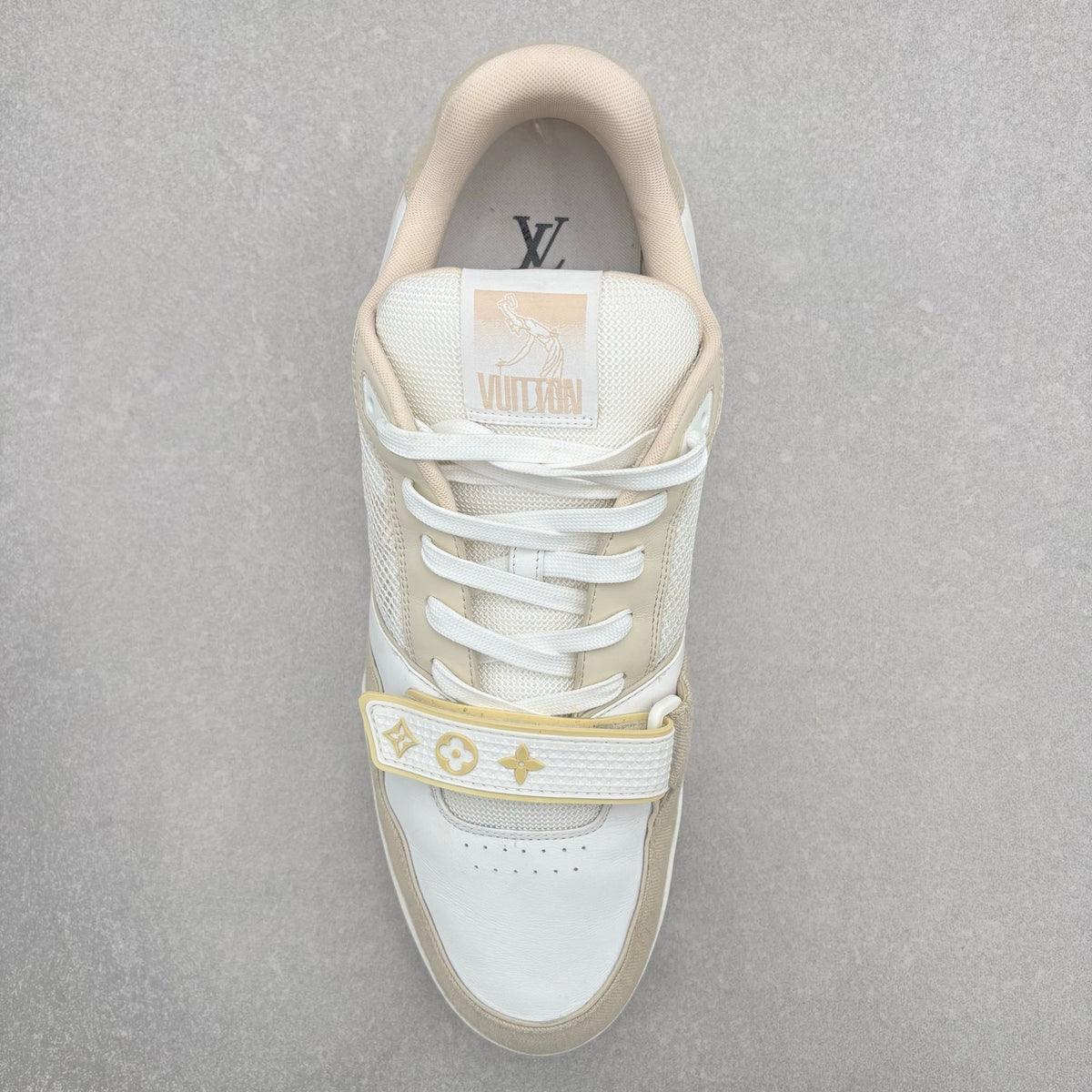 Trainer Strap Denim Biege — photo 5