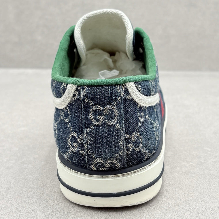 Tennis 1977 Denim GG Print Sneaker — photo 3