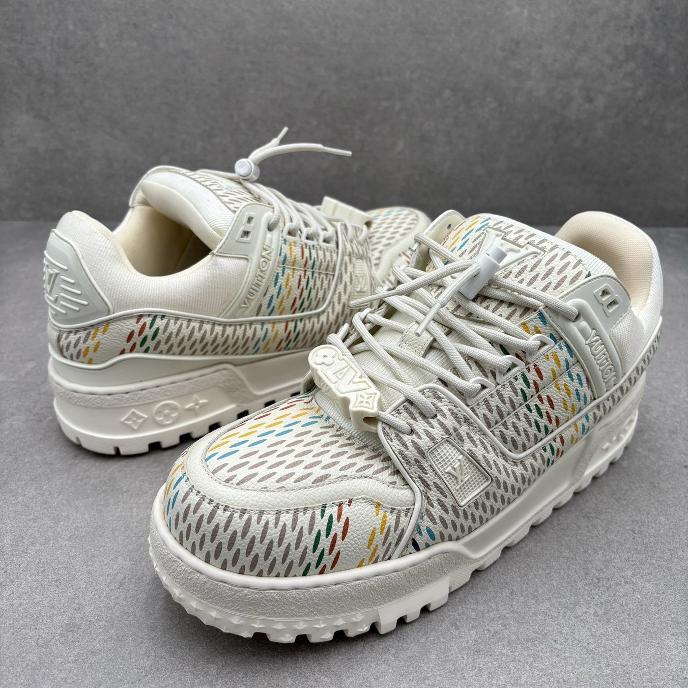 Maxi Trainer Beige Multicolor