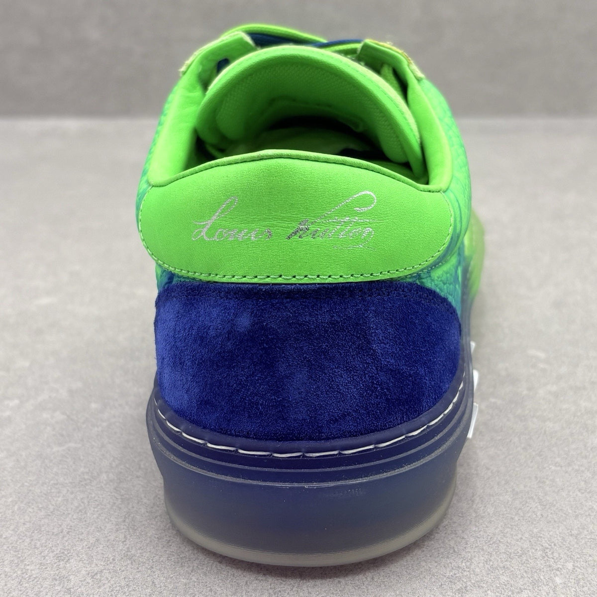 Ollie Richelieu Green Blue — photo 3