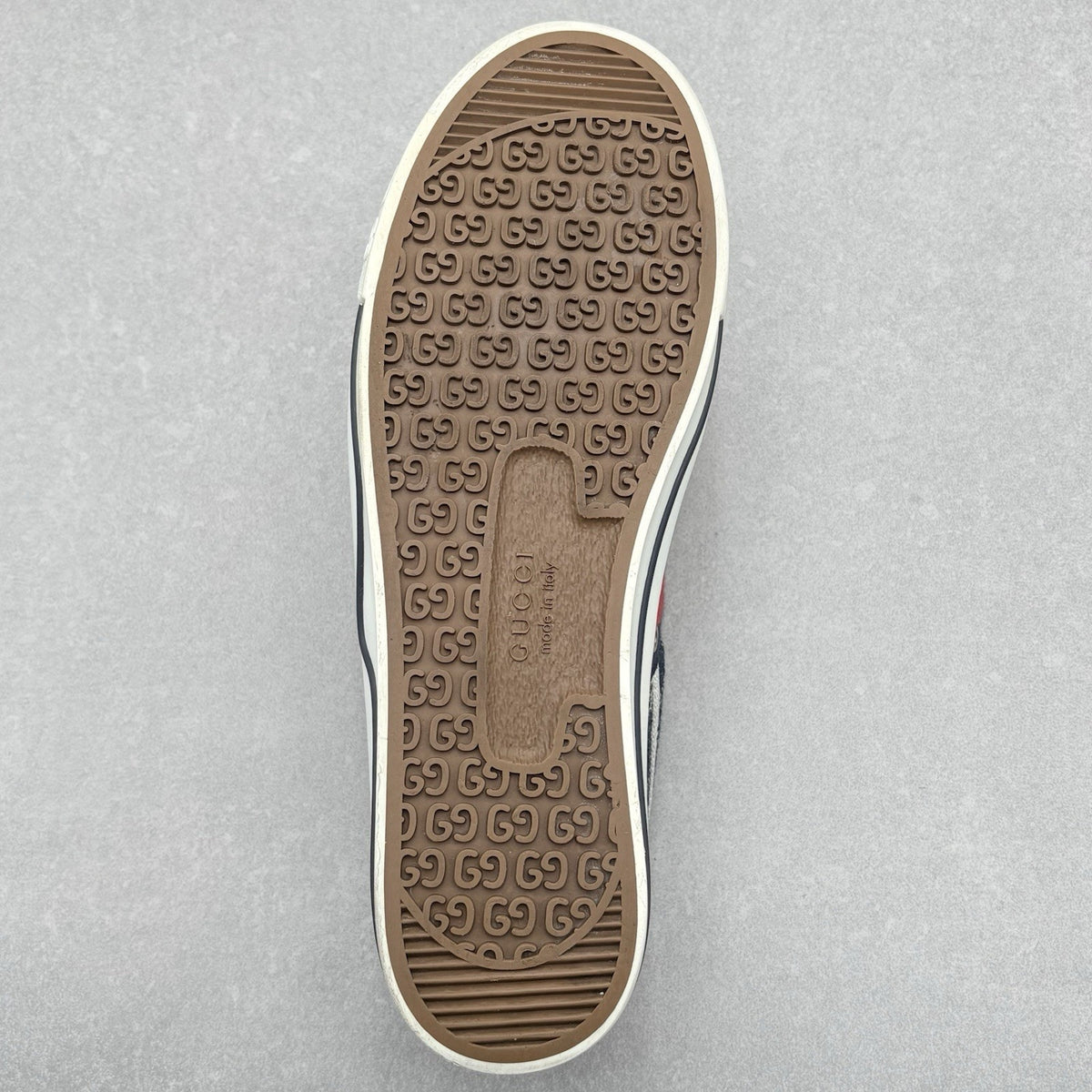 Tennis 1977 Denim GG Print Sneaker — photo 7