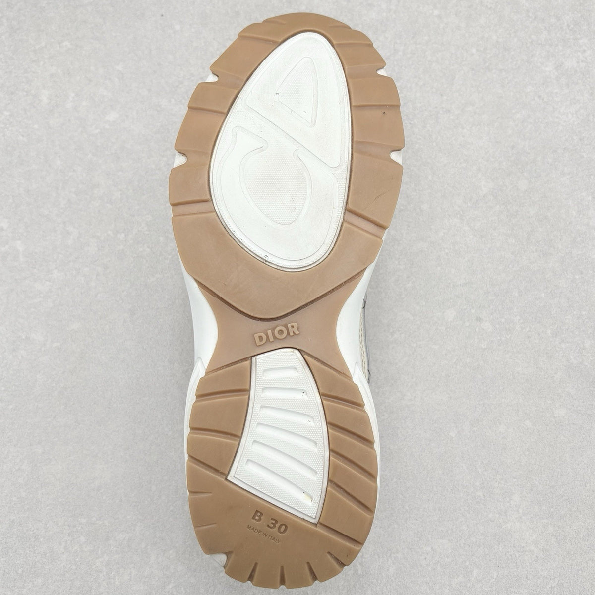 B30 Reflective Sneaker Tan White — photo 7