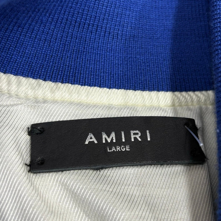 Amiri Dream Team Varsity Jacket Blue — photo 4