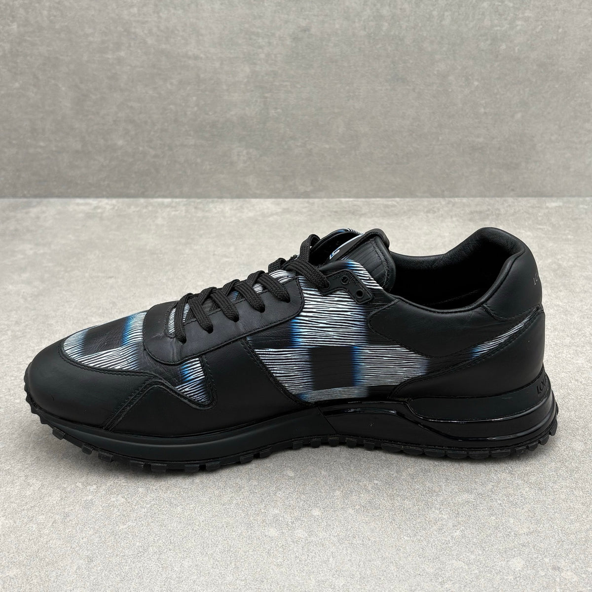 Damier Run Away Black Blue — photo 4