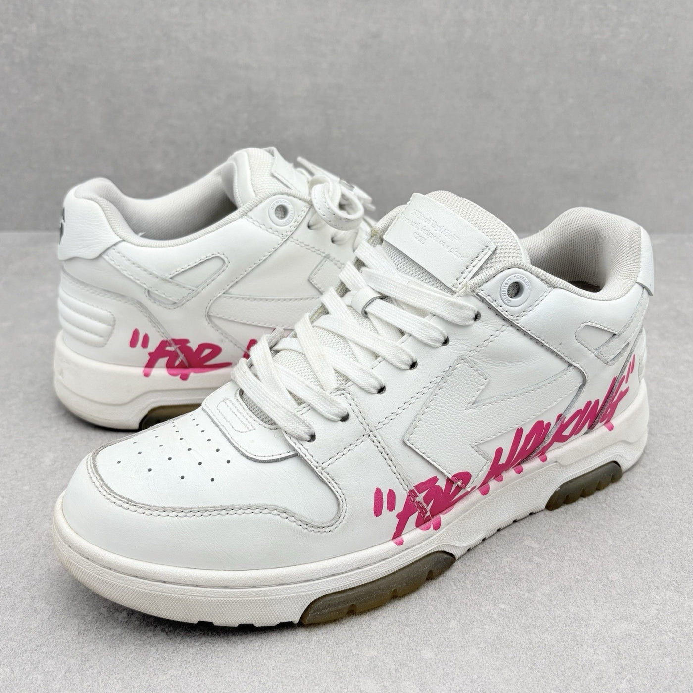 Out of Office “For Walking” White Fuchsia