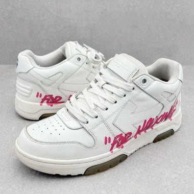 Out of Office “For Walking” White Fuchsia