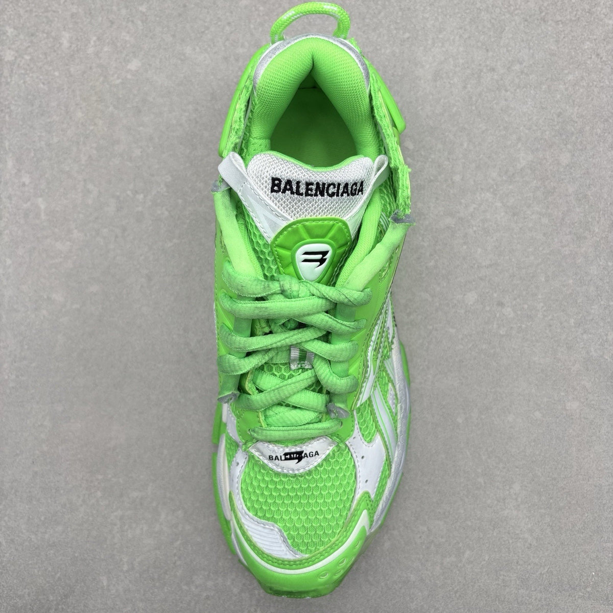 Runner Fluo Green White — photo 11