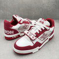 Louis Vuitton Trainer Strap ' Red, White ' | Size 9 LV (10-10.5 US)