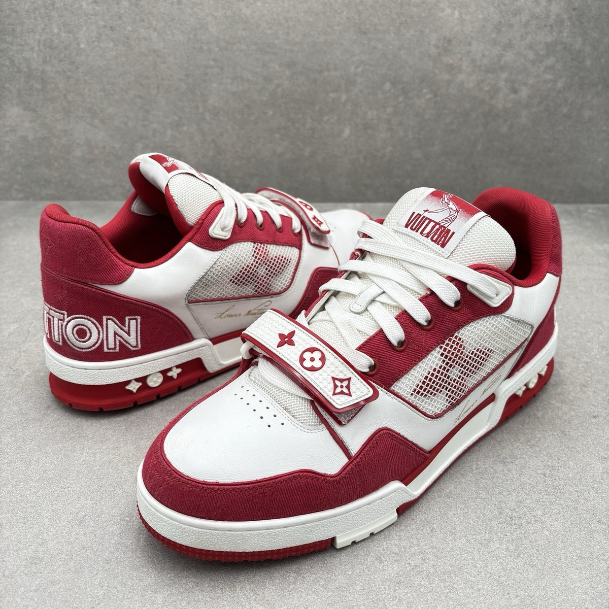 Trainer Strap Red, White