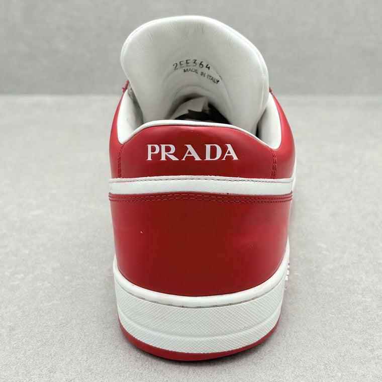 Downtown Leather Sneakers White Lacquer Red — photo 3