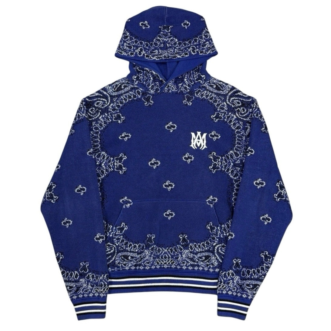 Bandana Core Logo Hoodie Blue