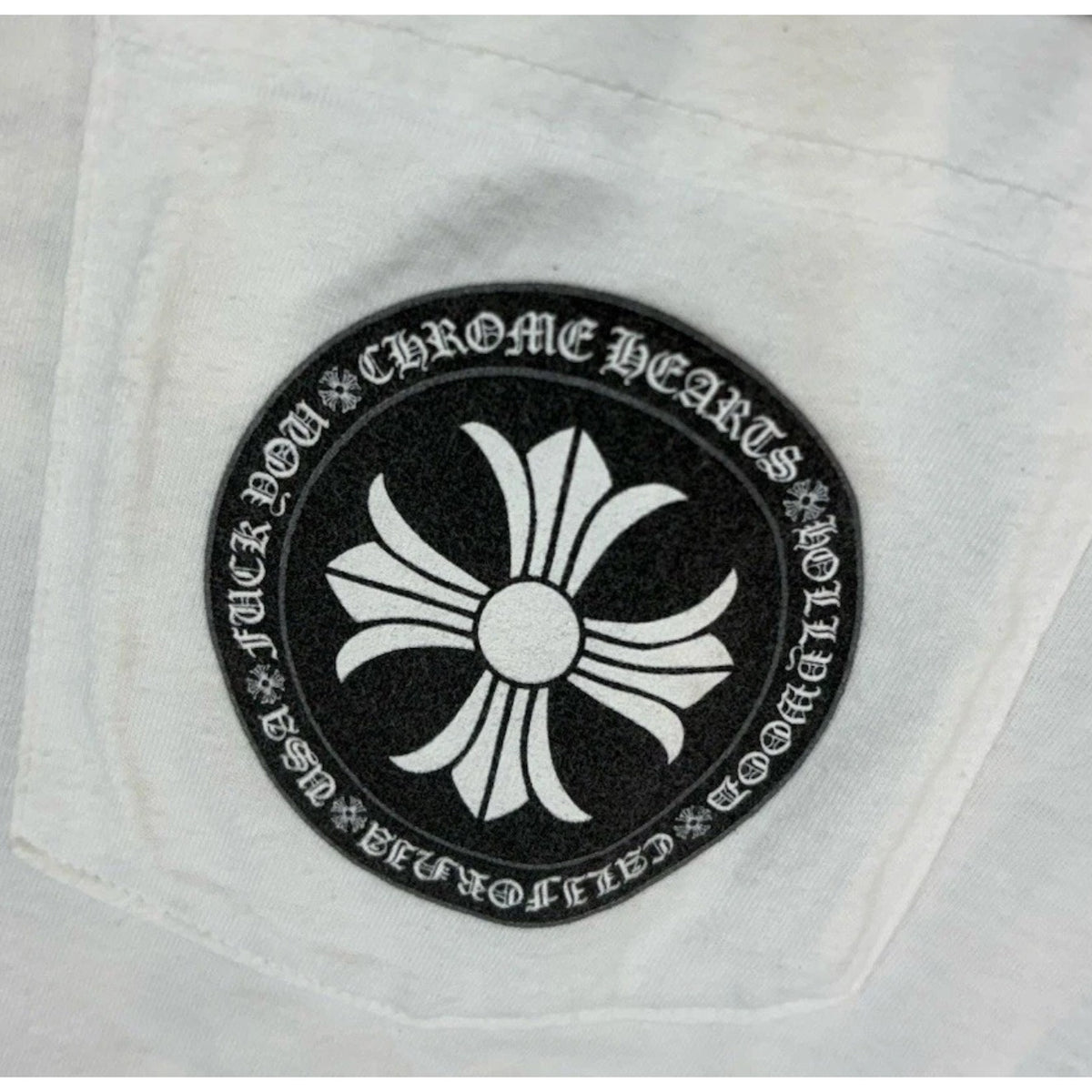 Plus Cross Short Sleeve T-Shirt White — photo 6