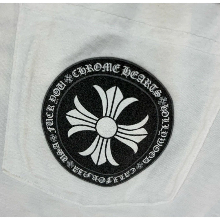 Plus Cross Short Sleeve T-Shirt White — photo 6
