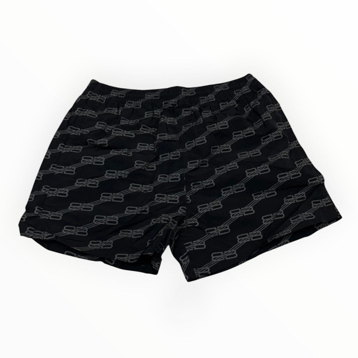 Monogram Board Shorts Black