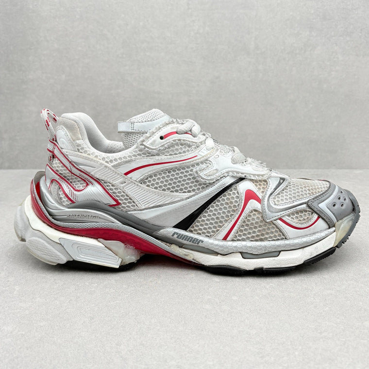 Runner 2.0 White Grey Red — photo 2