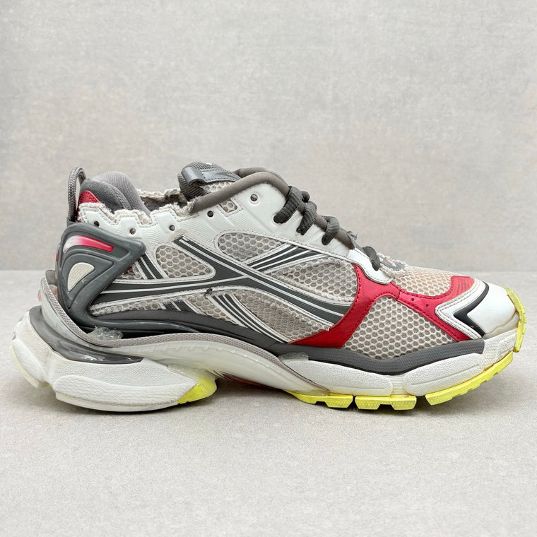 Runner White Red Fluo Yellow Black — photo 9