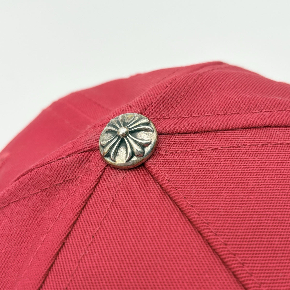 CH Silver Button Hat Red Yellow — photo 5