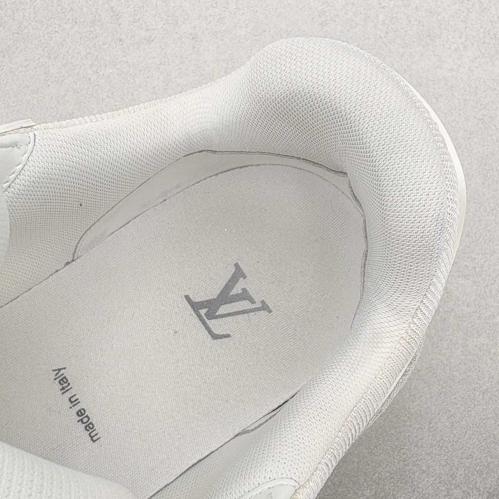 Louis Vuitton Trainer Denim ' Beige ' | Size 8.5 LV (9.5-10 US)