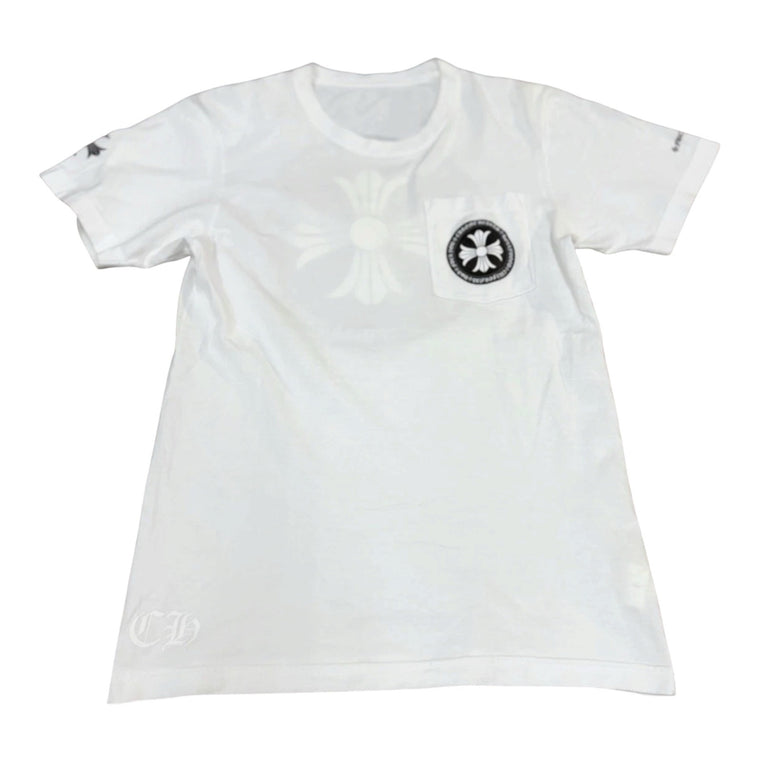 Plus Cross Short Sleeve T-Shirt White — photo 5
