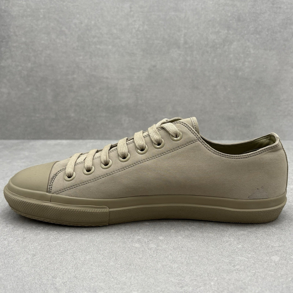 Burberry Gabardine Low Top Beige Red — photo 4