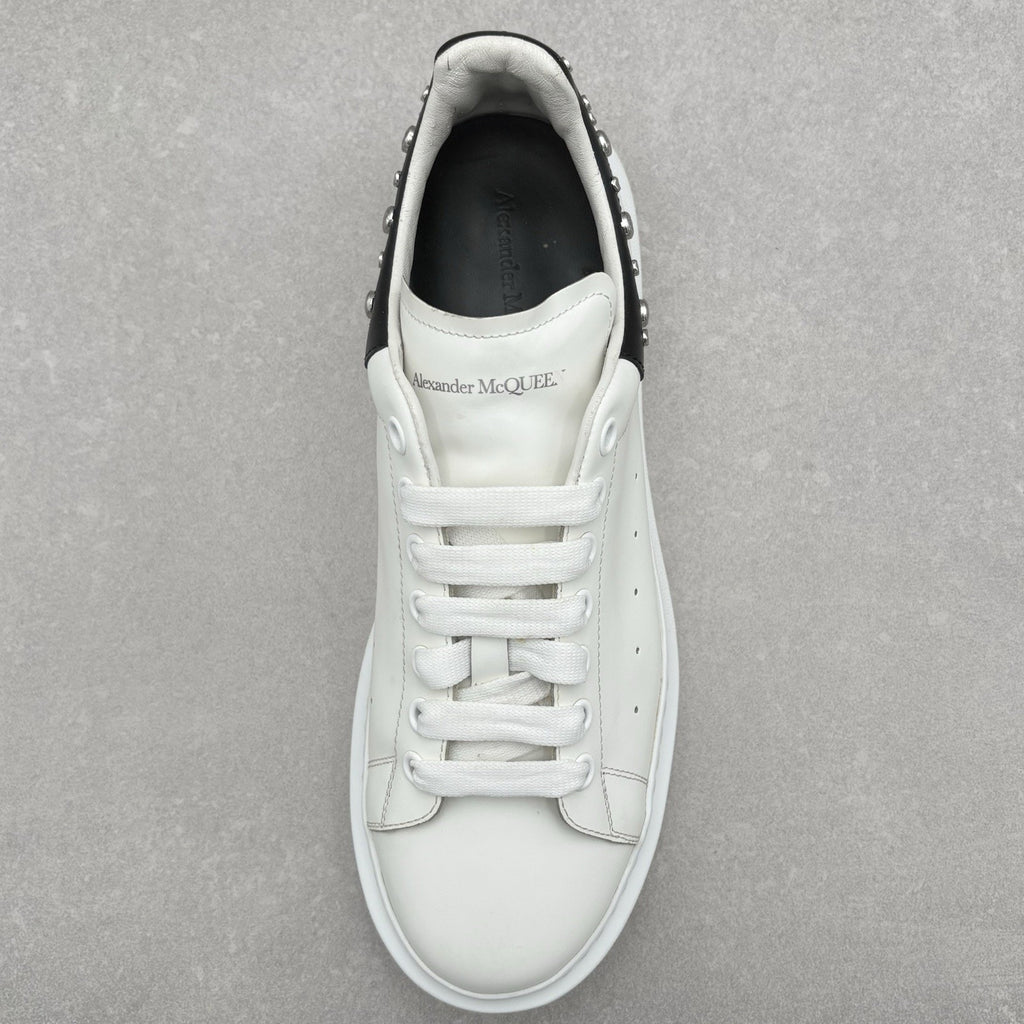 Alexander McQueen Studded Oversized Sneaker ' White Black ' | Size 45 (12 US)