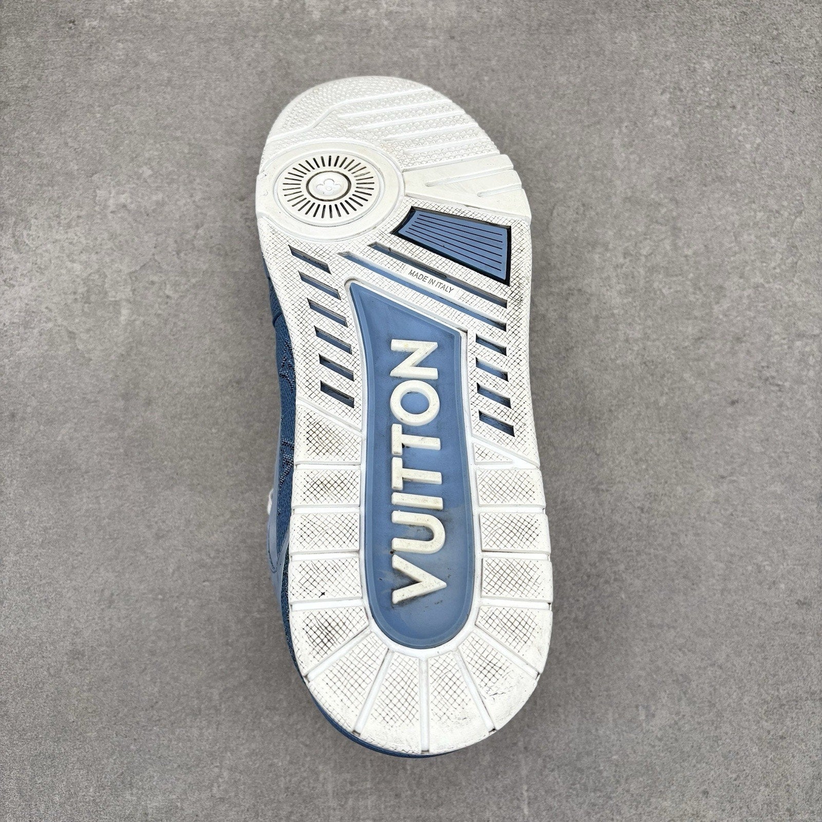 Louis Vuitton Strap Trainer ' Sky Blue ' | Size 10 LV (11-11.5 US)