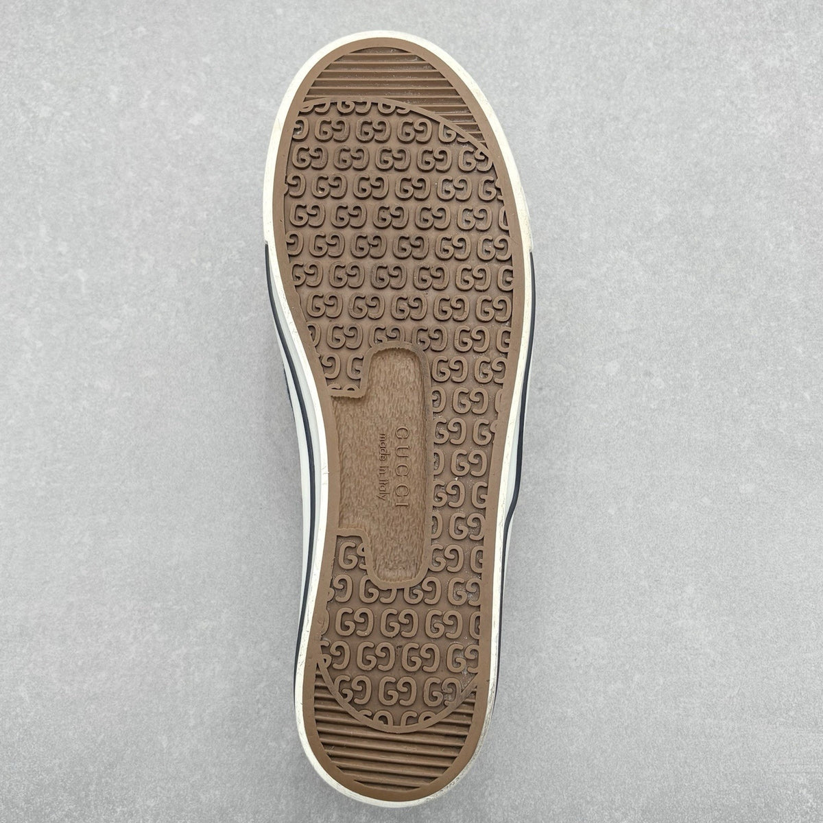 Tennis 1977 Denim GG Print Sneaker — photo 13