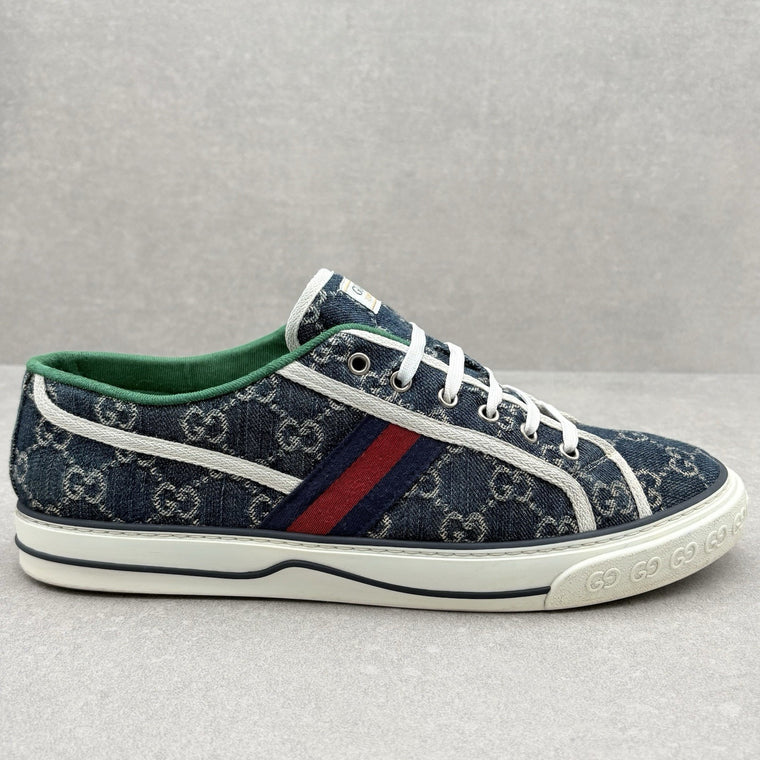 Tennis 1977 Denim GG Print Sneaker — photo 2