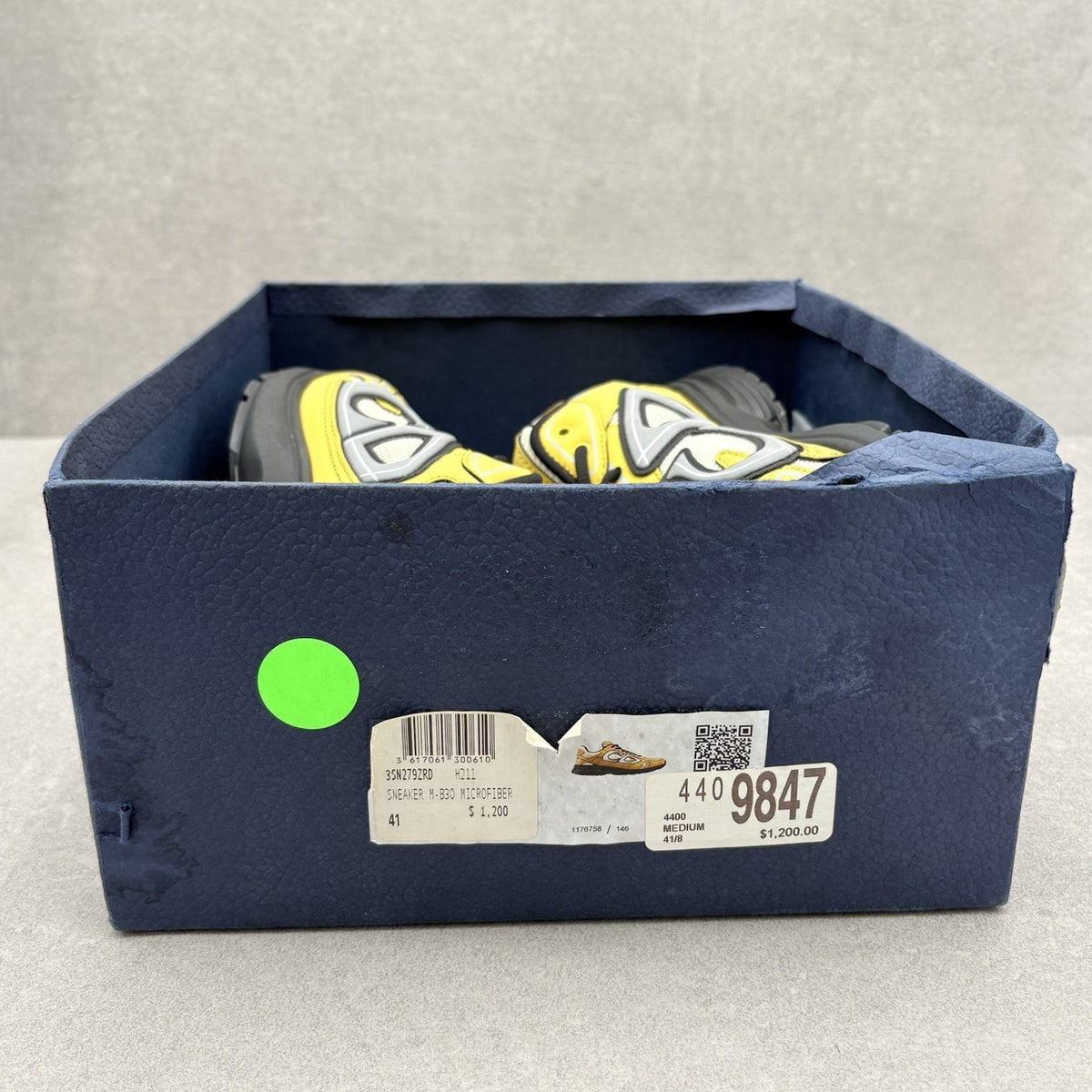 B30 Reflective CD Sneaker Yellow Black — photo 15