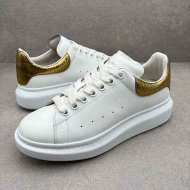 Oversized Sneaker White Gold