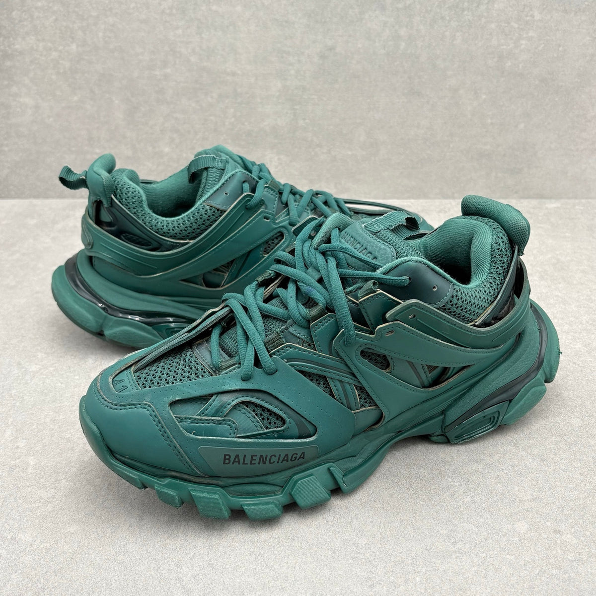 Track Sneaker Dark Green