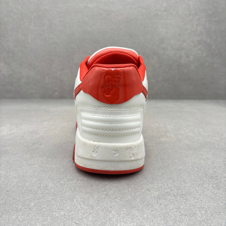 Off White Out of Office Patent Leather White Red — photo 9