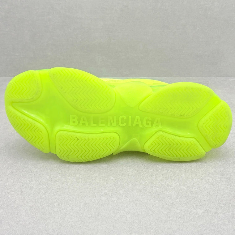 Balenciana Triple S Sneaker Neon Yellow — photo 7