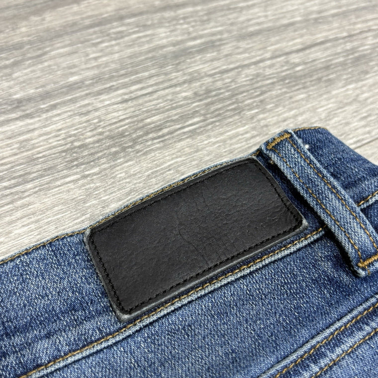 Jeans Black Star Patches — photo 10