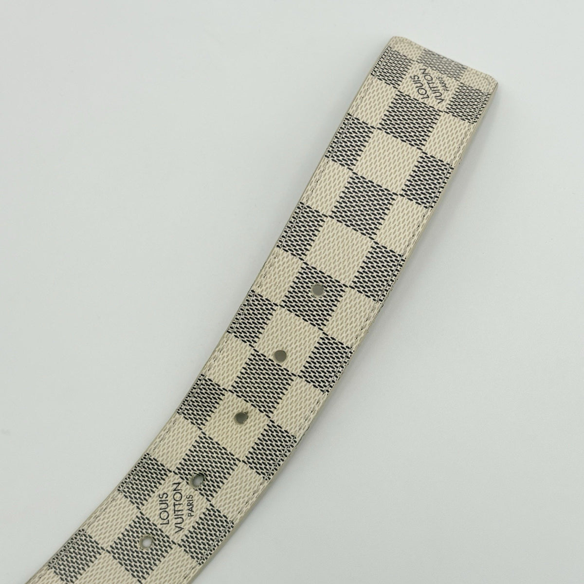 Belt Damier Azure Blue White — photo 7