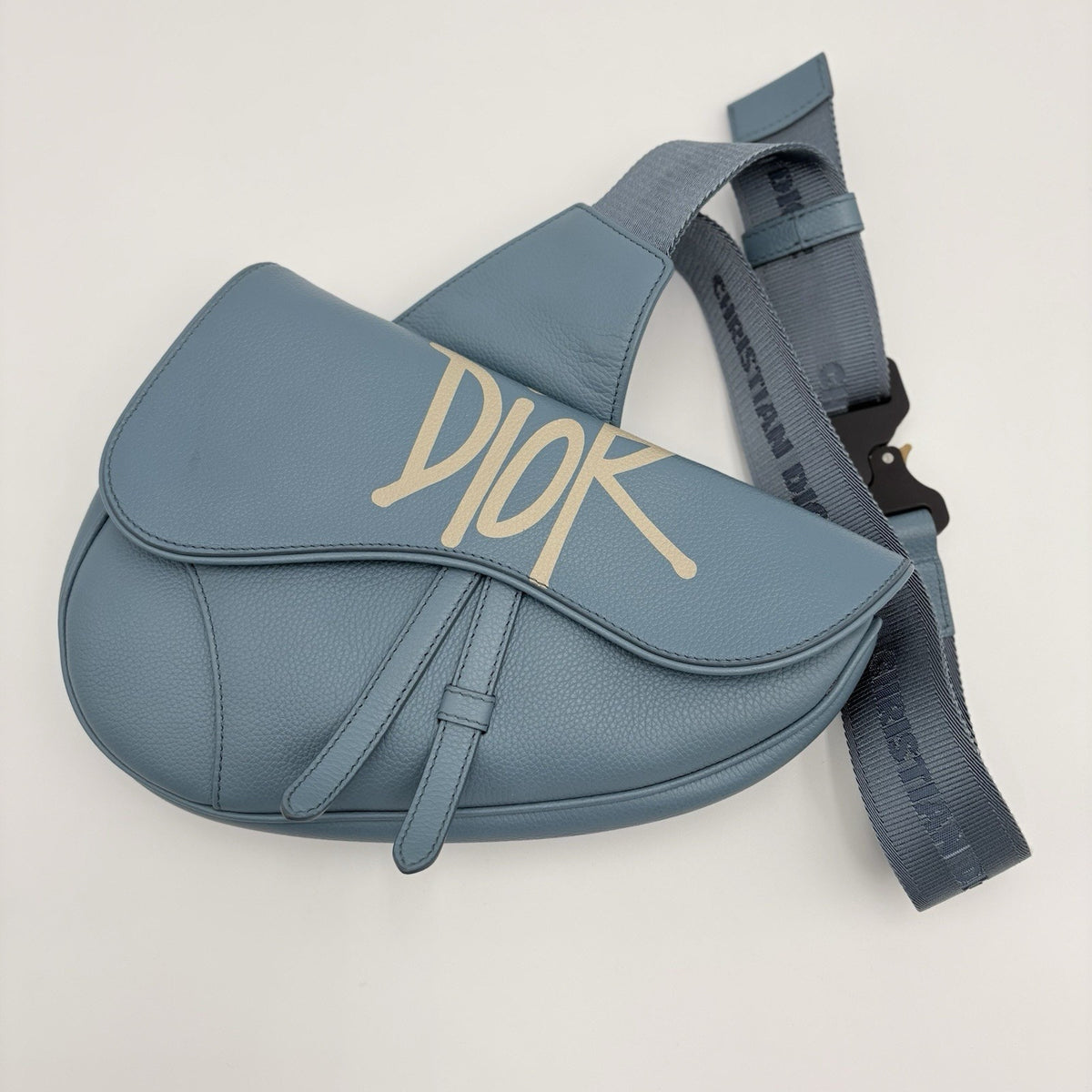 x Shawn Stussy Saddle Bag Blue
