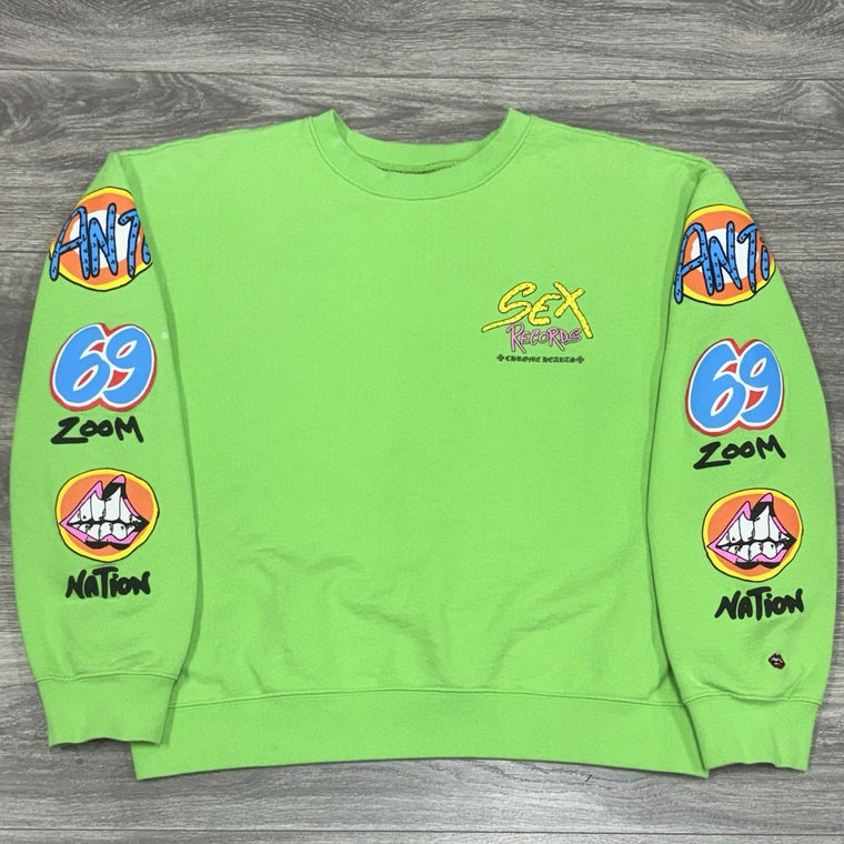 x Matty Boy Sex Records Crewneck Green — photo 5