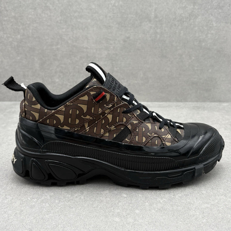 Arthur Low-Top Monogram Print Brown — photo 2